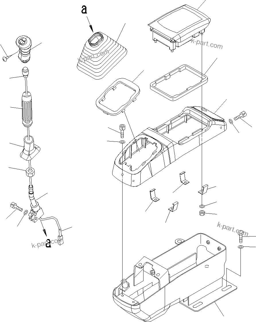 Komatsu parts book diagram for PC55MR-3 S/N 15001-UP: МЫ ? МЪ ?С, МЫ ?, єЭї ?Щ, ‰E(#16001-16500)(#16001-16500)