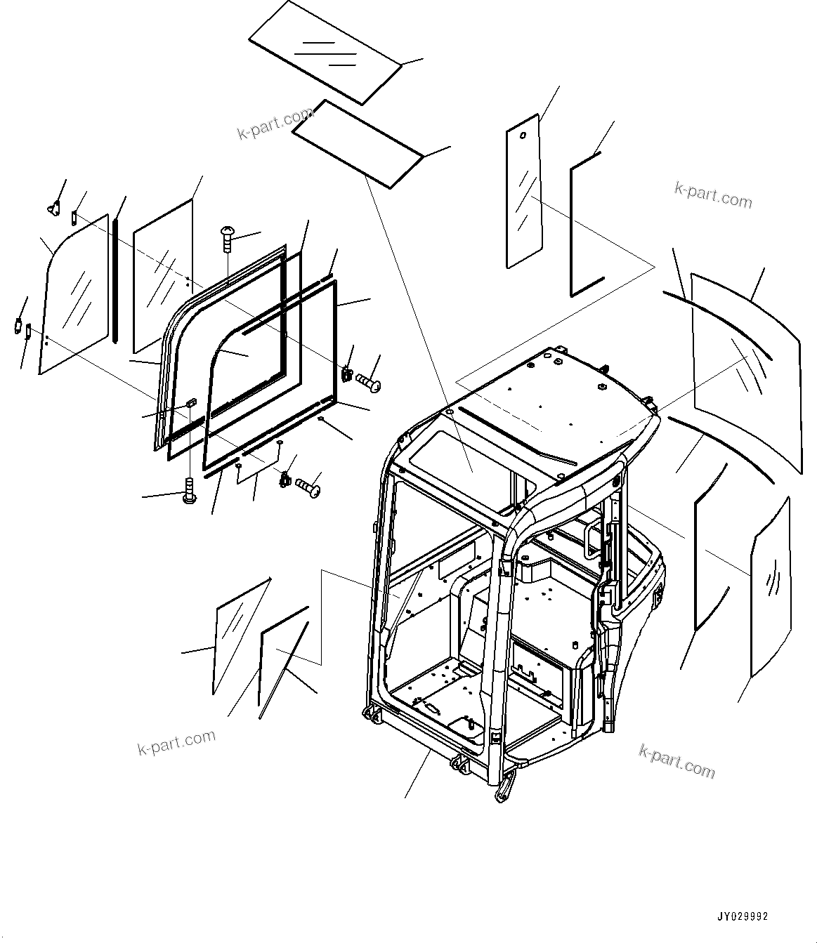 Komatsu parts book diagram for PC55MR-3 S/N 15001-UP: ? ?МЮ,  ? ?МЮ ОЮГЮ ?ҐіІЭДЮ(#16501-)