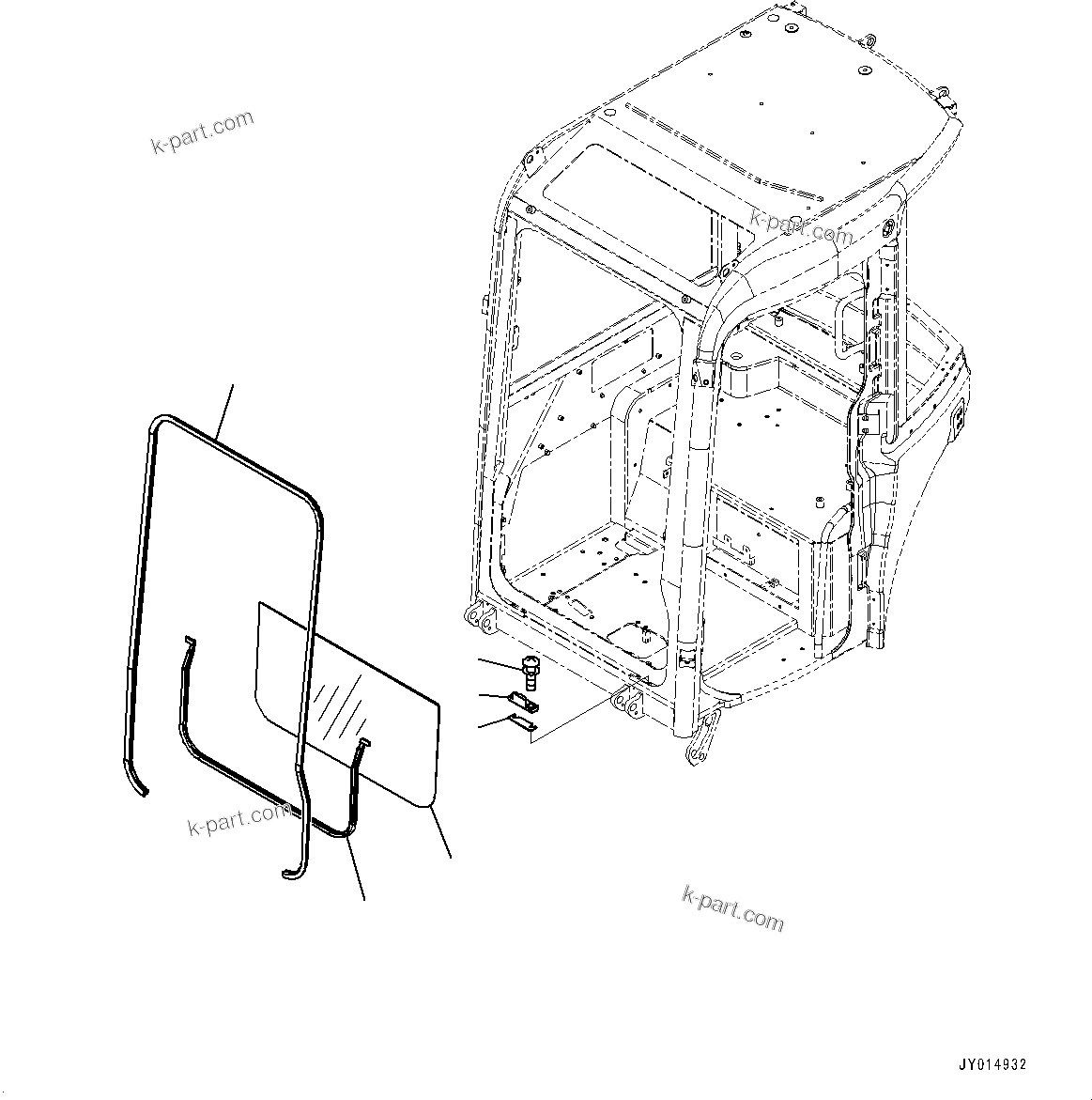 Komatsu parts book diagram for PC55MR-3 S/N 15001-UP: ? ?МЮ, ‘O‰є‘‹(#16501-)