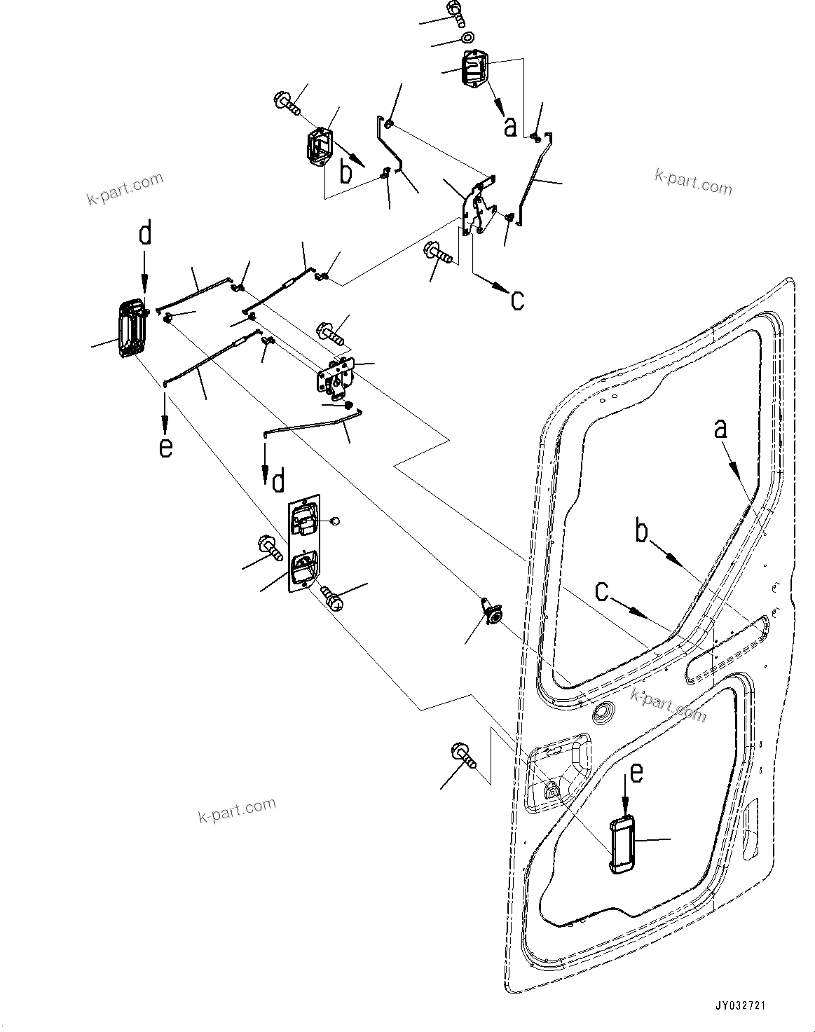 Komatsu parts book diagram for PC55MR-3 S/N 15001-UP: ? ?МЮ, ДЮ ? ЫЇё(#19437-)