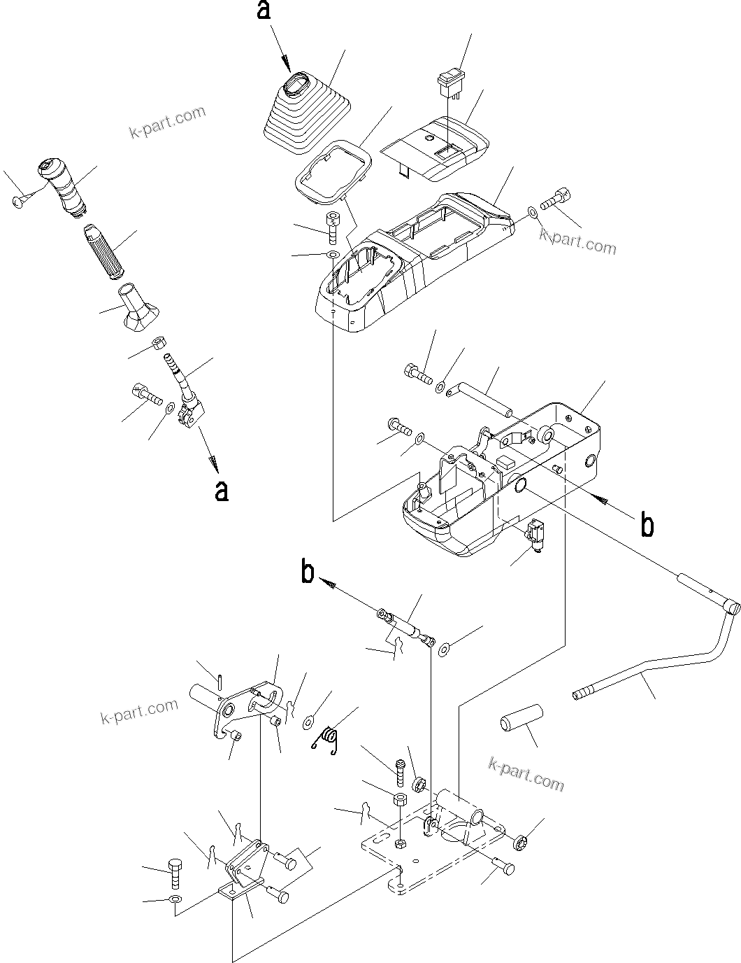 Komatsu parts book diagram for PC55MR-3 S/N 15001-UP: ? ?МЮ, МЫ ?, єЭї ?Щ, Ќ ?(#16501-19691)