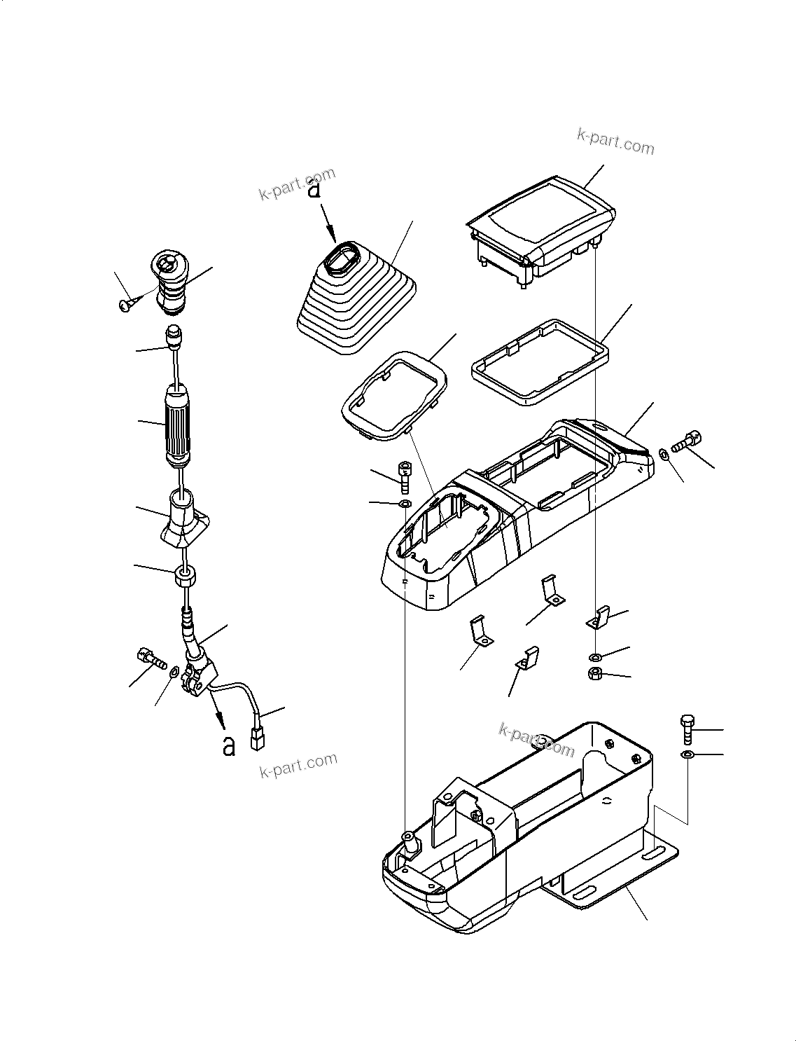 Komatsu parts book diagram for PC55MR-3 S/N 15001-UP: ? ?МЮ, МЫ ?, єЭї ?Щ, ‰E (КЯЬ ?  ?ЭёЮЩ КЯЬ ? БЩД МЮЪ ?ДЮ •T)(#15001-16000)