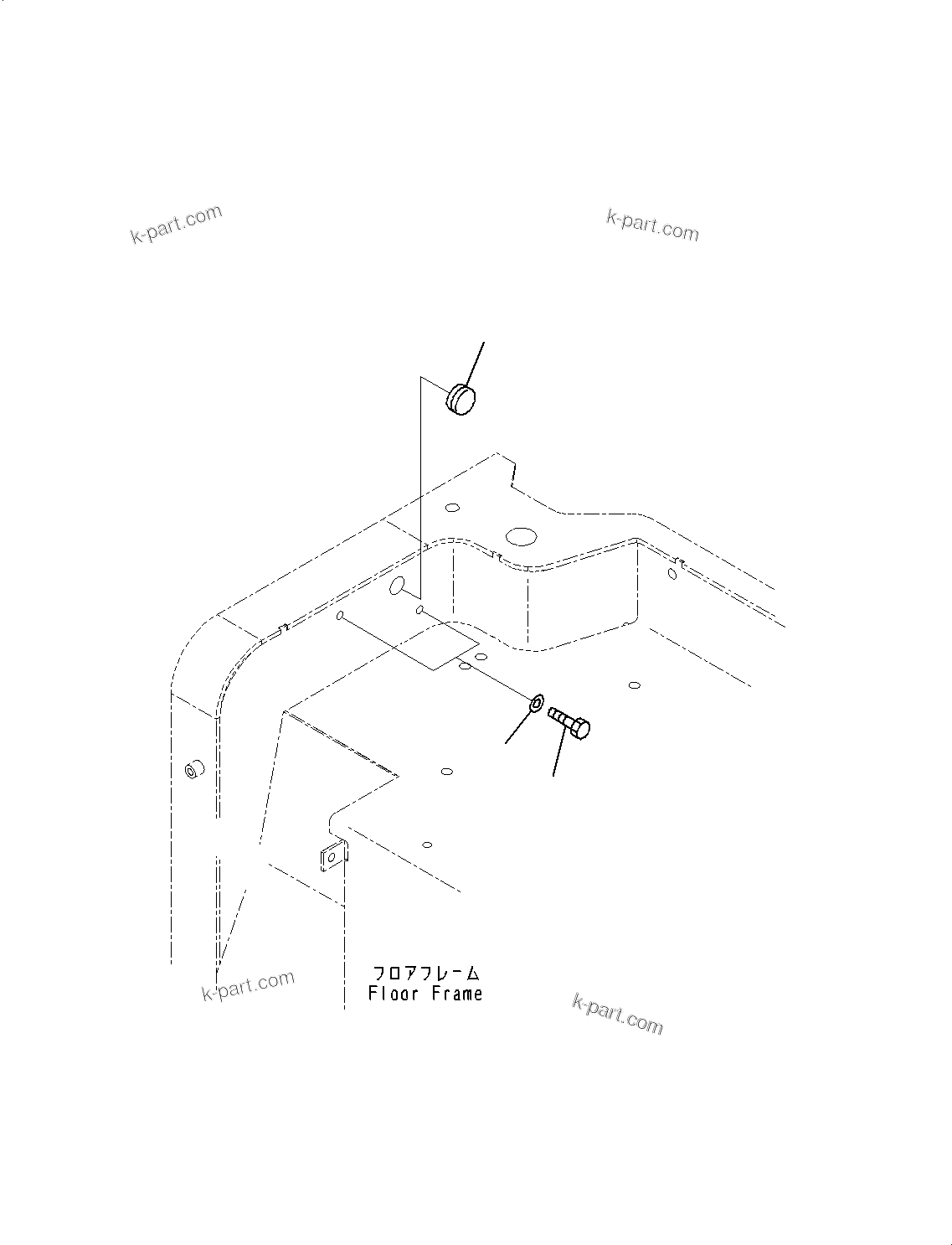 Komatsu parts book diagram for PC55MR-3 S/N 15001-UP: ? ?МЮ, МЮЧІЭДЮ КЯ ?В(#16001-16500)