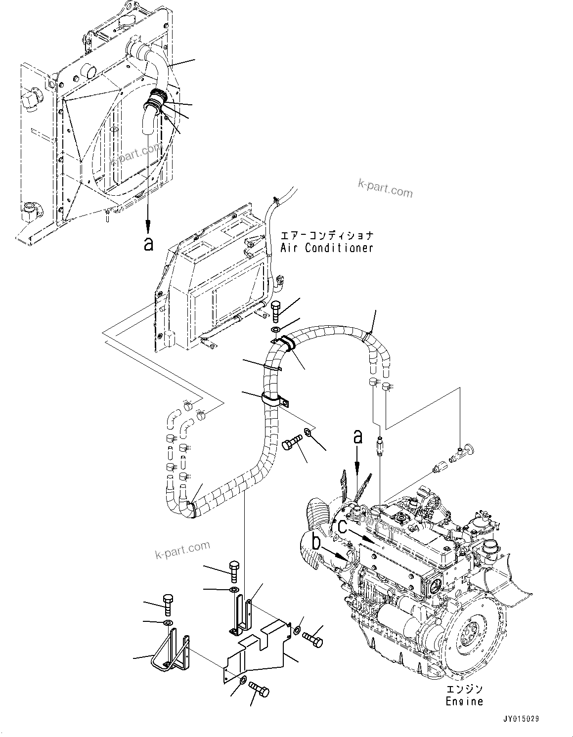 Komatsu parts book diagram for PC55MR-3 S/N 15001-UP: ґ ?єЭ ХЖЇД, (2/2)(#15427-16500)