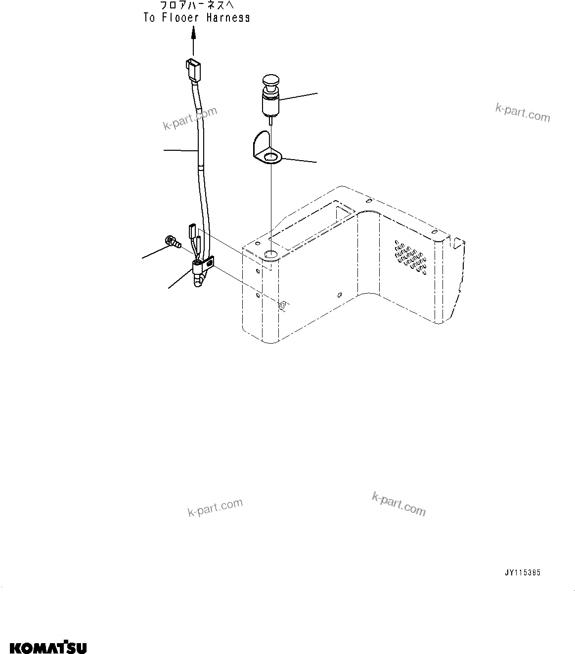Komatsu parts book diagram for PC55MR-3 S/N 15001-UP: КЯЬ ? ї ?Ѕ, (#15001-)