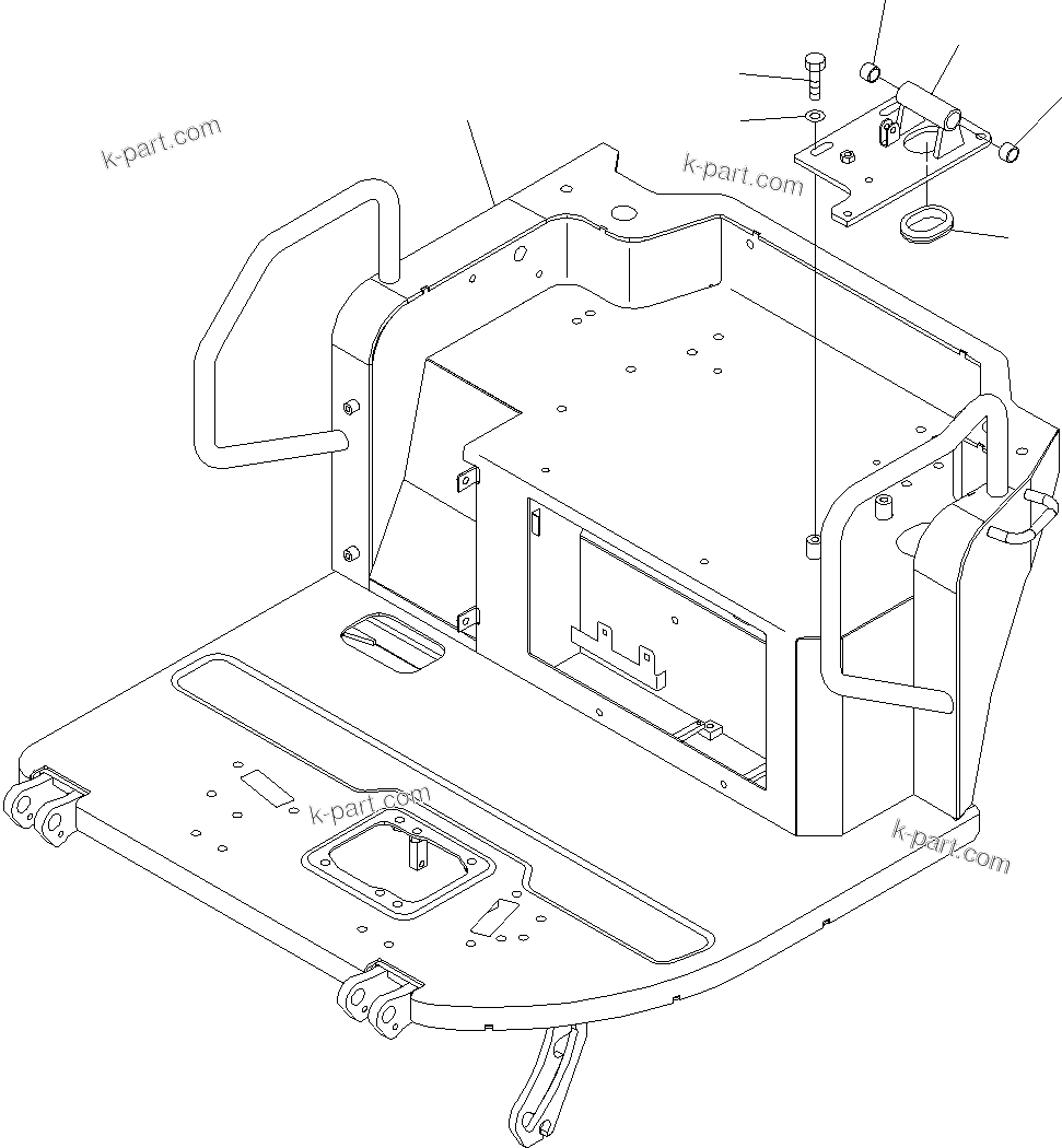 Komatsu parts book diagram for PC55MR-3 S/N 15001-UP: МЫ ? МЪ ?С, МЫ ?, НЮ ?Ѕ(#15001-16000)