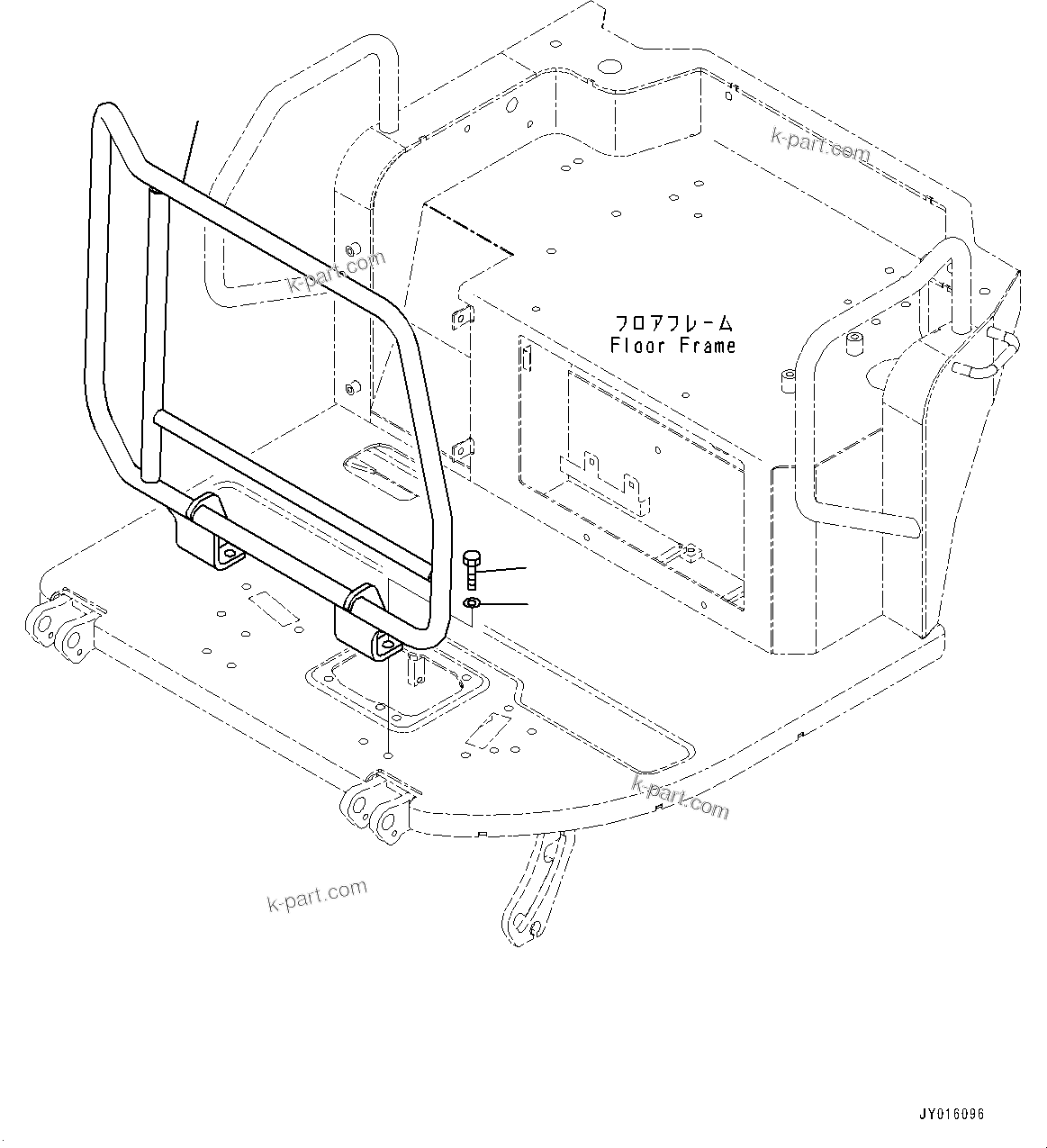 Komatsu parts book diagram for PC55MR-3 S/N 15001-UP: МЫ ? МЪ ?С, КЭДЮЪ ?Щ(#16501-)