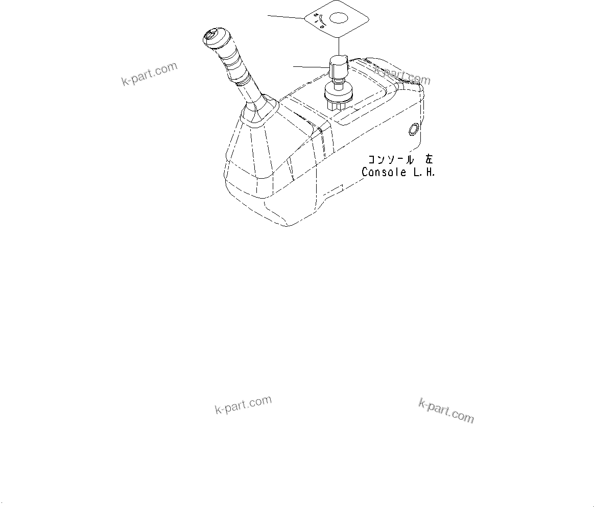 Komatsu parts book diagram for PC55MR-3 S/N 15001-UP: МЫ ? МЪ ?С, Л ?А ЅІЇБ(#16001-16500)
