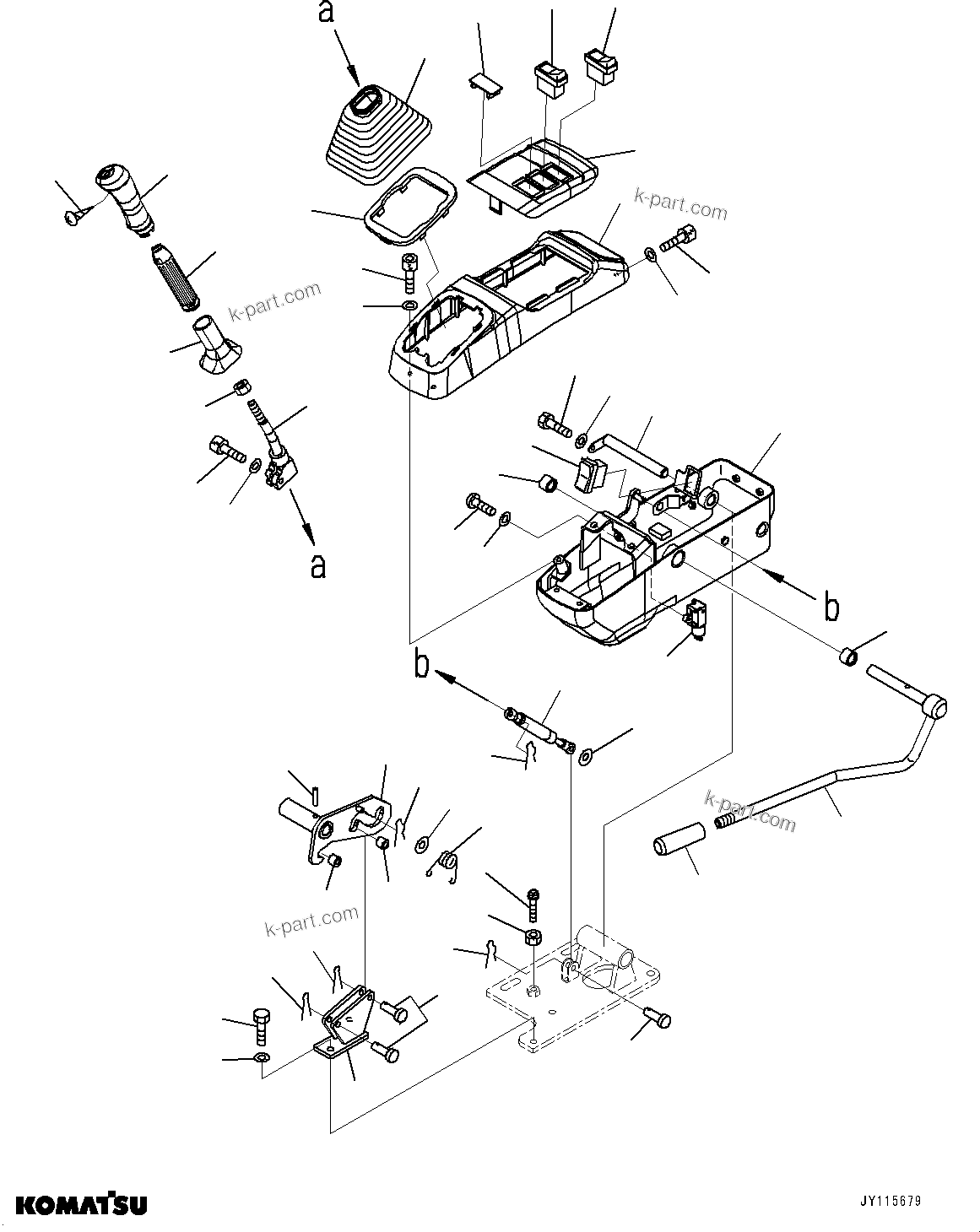 Komatsu parts book diagram for PC55MR-3 S/N 15001-UP: МЫ ? МЪ ?С, МЫ ?, єЭї ?Щ, Ќ ? ( ? ?Д ГЮѕЧЪ ?А •T)(#19692-)