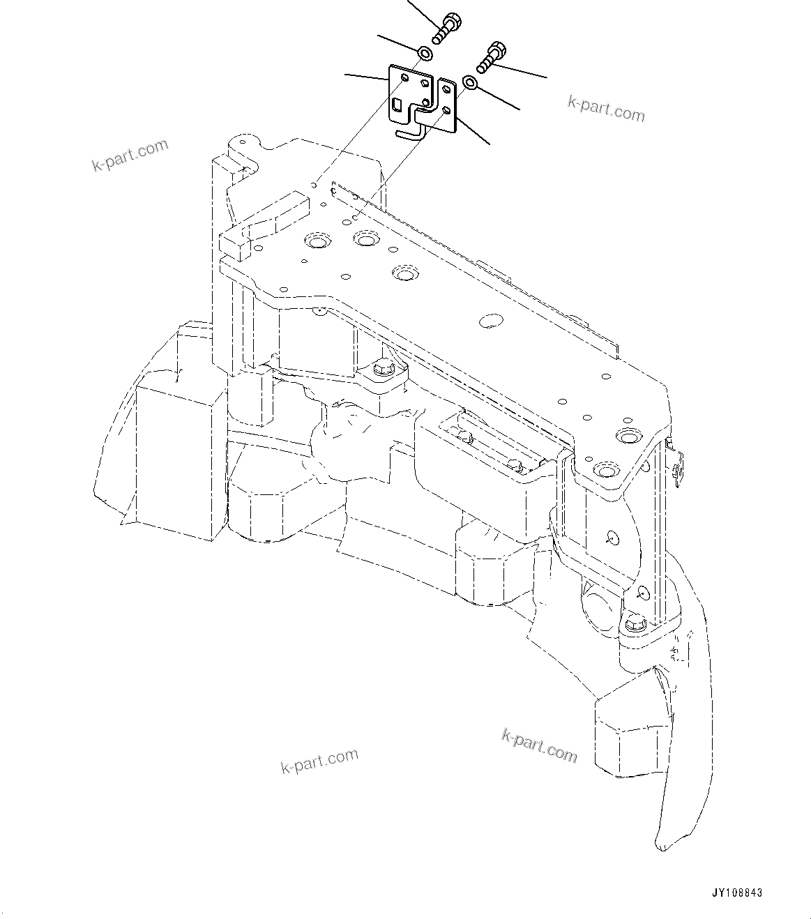 Komatsu parts book diagram for PC55MR-3 S/N 15001-UP: ?іЭАіґІД, ДЮ ? ЫЇё(#16501-)