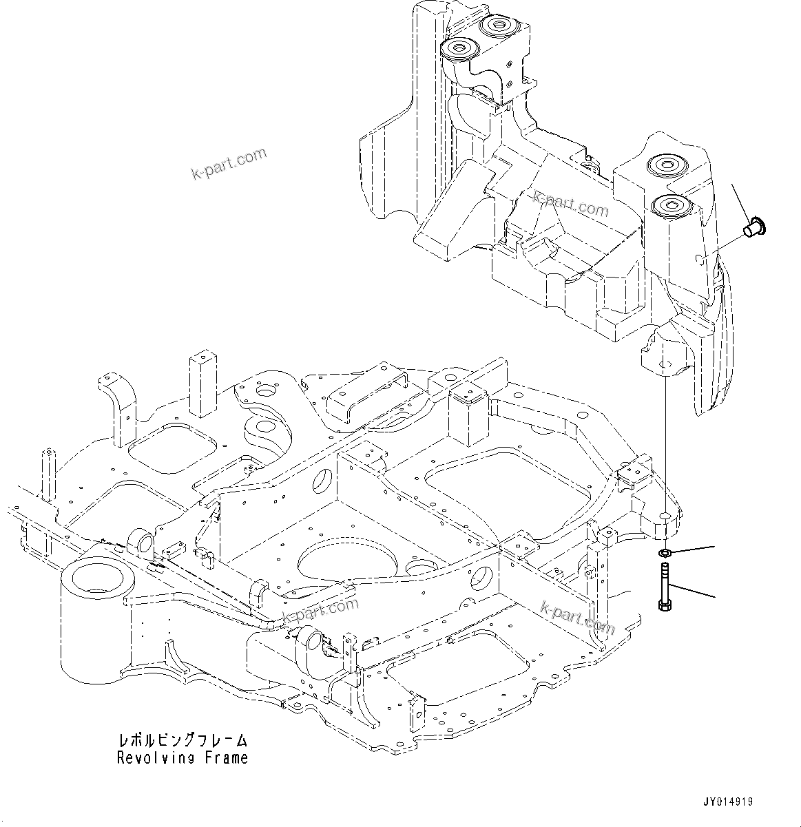 Komatsu parts book diagram for PC55MR-3 S/N 15001-UP: ?іЭАіґІД, АЭГЮС, Ћж•T‚ЇОЮЩД(#16501-)