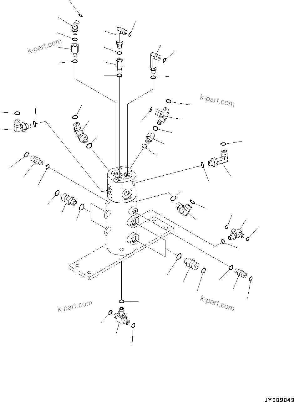 Komatsu parts book diagram for PC55MR-3 S/N 15001-UP: ДЧЇё МЪ ?С, єИёГЁЭёЮ •”•I, ЅІНЮЩ јЮ ?ІЭД(#15401-16000)