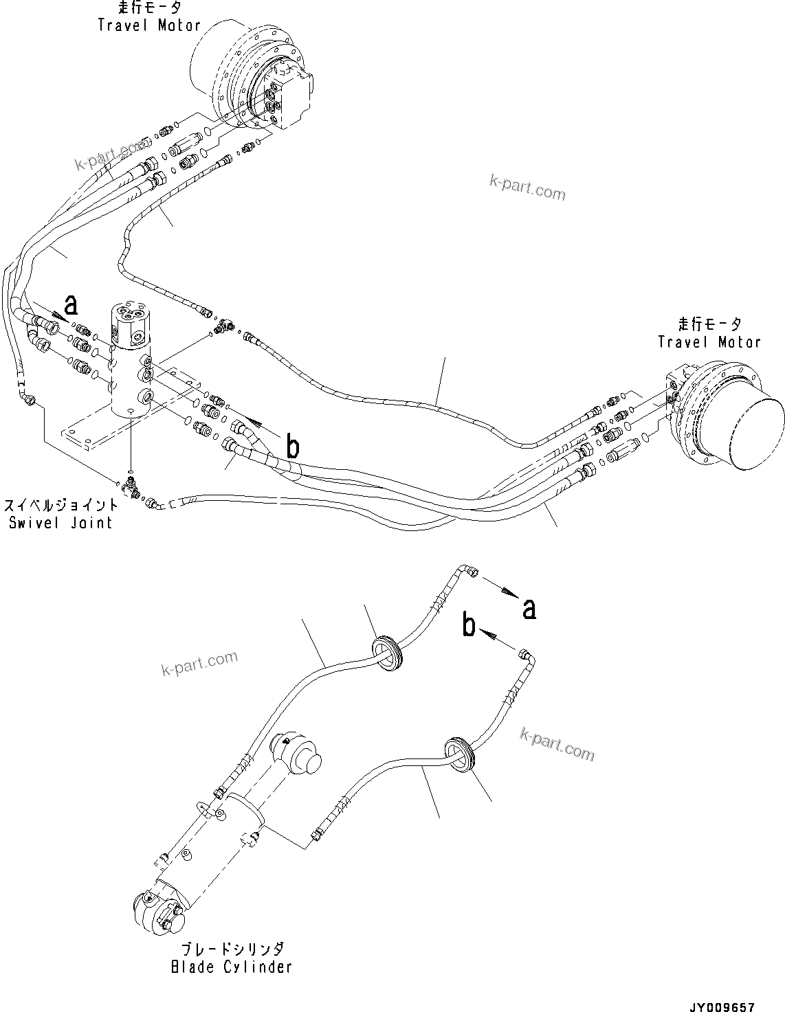 Komatsu parts book diagram for PC55MR-3 S/N 15001-UP: ДЧЇё МЪ ?С, ‘–ЌS У ?А ”ZЉЗ, ‰є•”(#16501-)