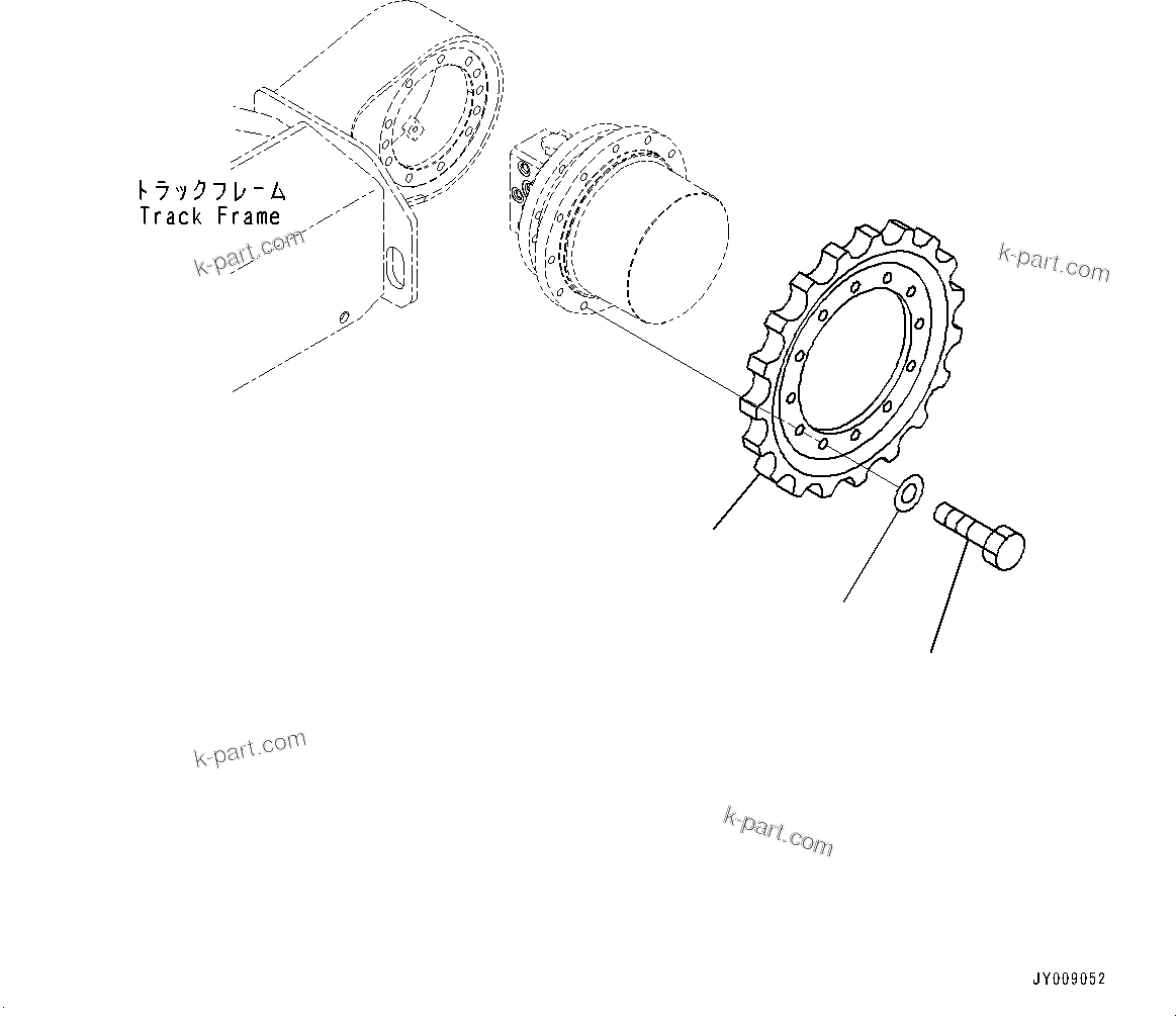 Komatsu parts book diagram for PC55MR-3 S/N 15001-UP: ДЧЇё МЪ ?С, ЅМЯЫ№ЇД(#16501-)