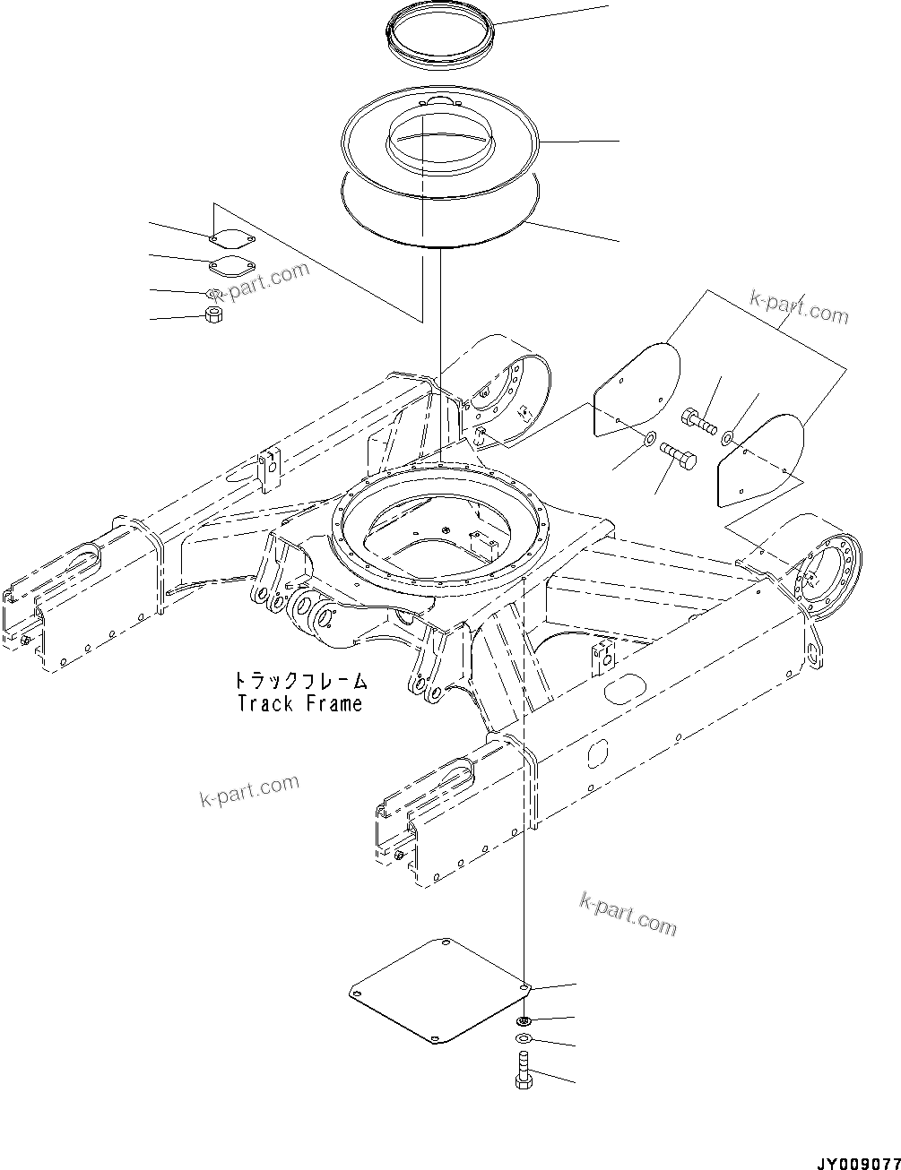Komatsu parts book diagram for PC55MR-3 S/N 15001-UP: ДЧЇё МЪ ?С, ДЧЇё МЪ ?С  ?КЮ ?(#15001-15400)