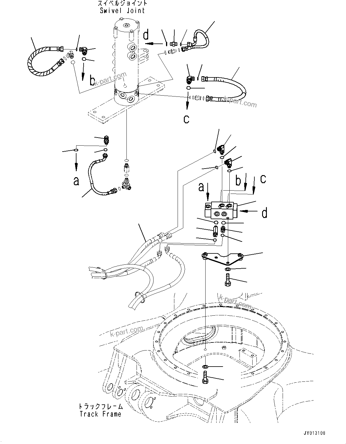 Komatsu parts book diagram for PC55MR-3 S/N 15001-UP: ДЧЇё МЪ ?С, КЯЬ ?  ?ЭёЮЩ КЯЬ ? БЩД ”ZЉЗ (2/3)(#15401-)