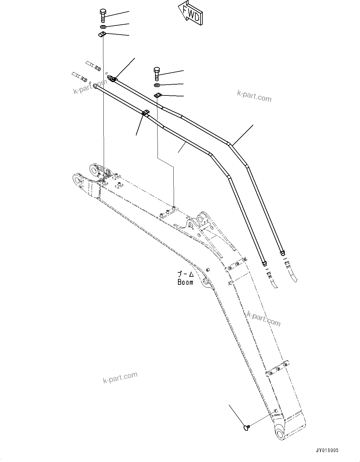 Komatsu parts book diagram for PC55MR-3 S/N 15001-UP: МЮ ?С ХЖЇД,  ?АЇБТЭД ”ZЉЗ(#15001-)