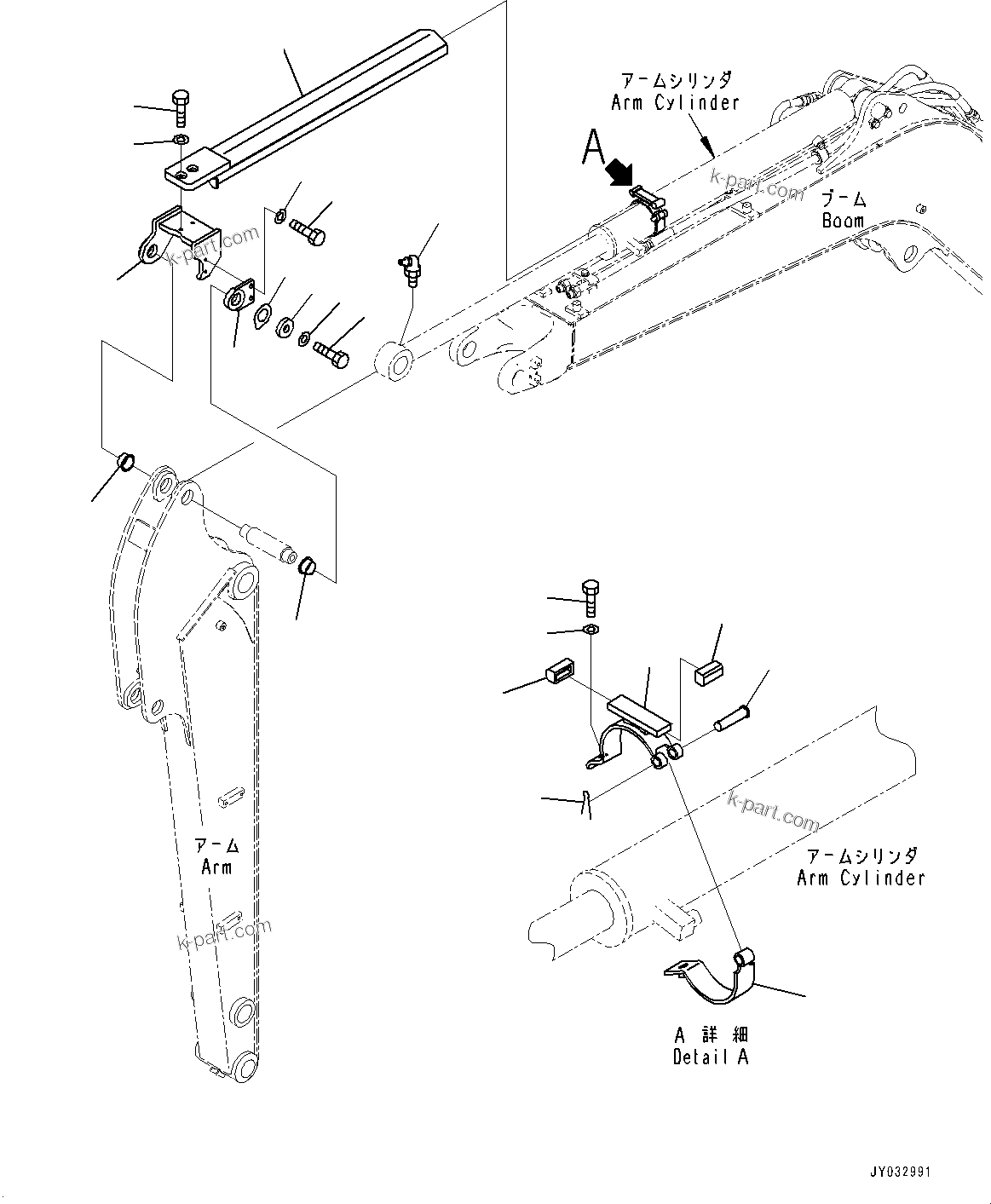 Komatsu parts book diagram for PC55MR-3 S/N 15001-UP: МЮ ?С ХЖЇД,  ? ?С јШЭАЮ  ?КЮ ?(#18757-)