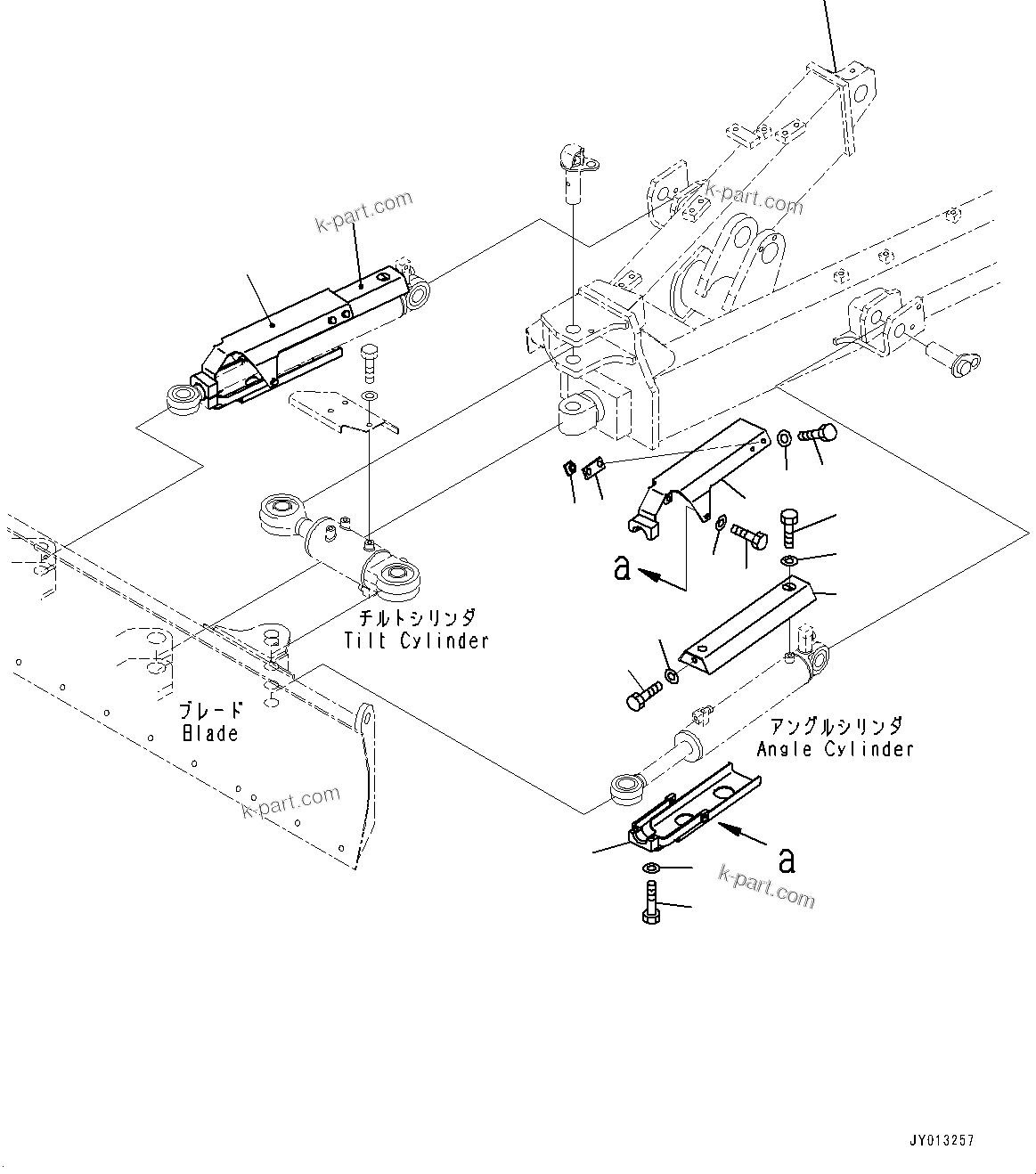 Komatsu parts book diagram for PC55MR-3 S/N 15001-UP: ?ЭёЮЩҐБЩД јШЭАЮ,  ?ЭёЮЩ јШЭАЮ  ?КЮ ? (КЯЬ ?  ?ЭёЮЩ КЯЬ ? БЩД МЮЪ ?ДЮ)(#15001-)