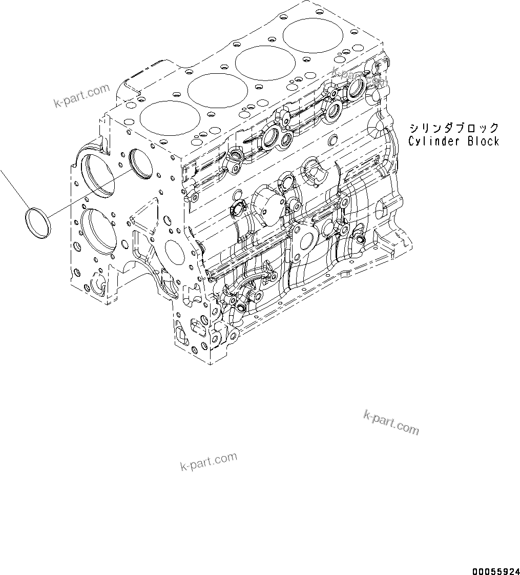 Komatsu parts book diagram for SAA4D107E-1D S/N 26527701-UP (For PC160LC-8): COOLANT HEATER (#26527701-)