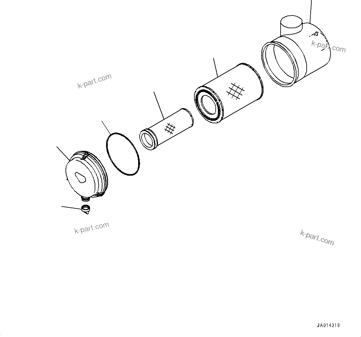 Komatsu parts book diagram for D65PX-16 S/N 80001-UP: ґ ? ? ёШ ?Е, ґ ? ? ёШ ?Е  ?ѕЭМЮШ(#80001-)