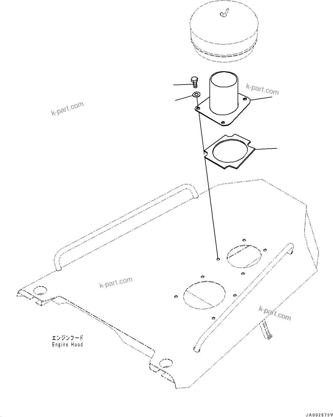 Komatsu parts book diagram for D65PX-16 S/N 80001-UP: ґ ? ? ёШ ?Е, МЯШёШ ?ЕЋж•T‚Ї (‹Z‹CКЯІМЯ МЯШёШ ?Е•T •T)(#80001-)