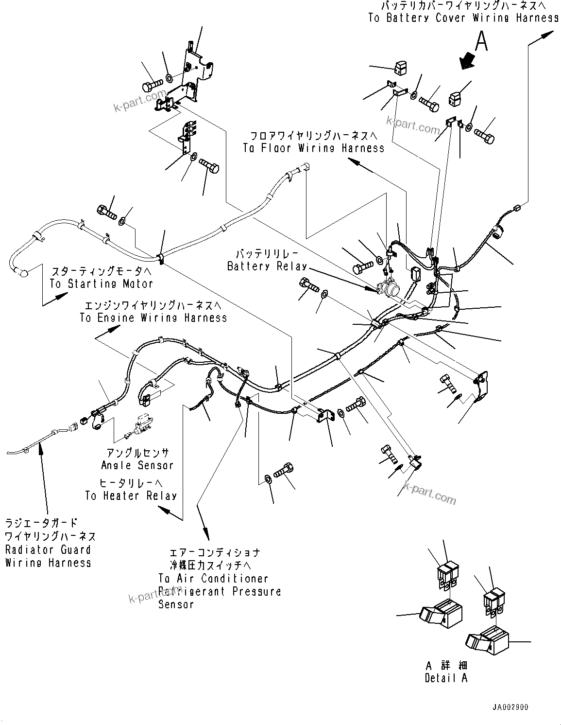 Komatsu parts book diagram for D65PX-16 S/N 80001-UP: ґЪёДШЇё ЬІФШЭёЮК ?ИЅ, ЬІФШЭёЮК ?ИЅҐМЮЧ№ЇД (ЋY”PЋD—L —P)(#80001-81039)