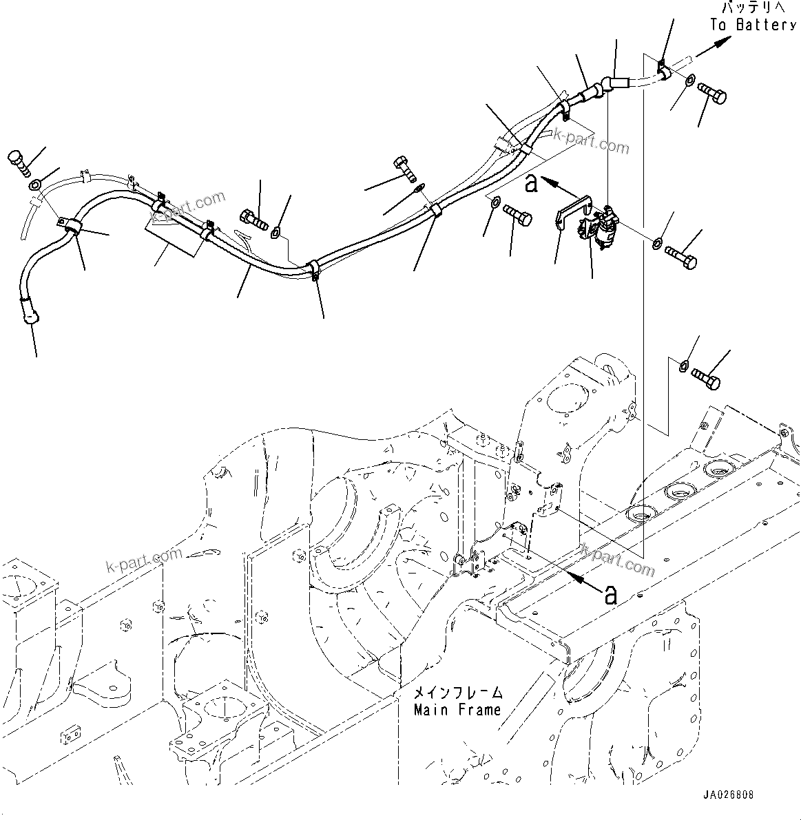 Komatsu parts book diagram for D65PX-16 S/N 80001-UP: ґЪёДШЇё ЬІФШЭёЮК ?ИЅ, КЮЇГШ ШЪ ? ЅІЇБ(#83341-)