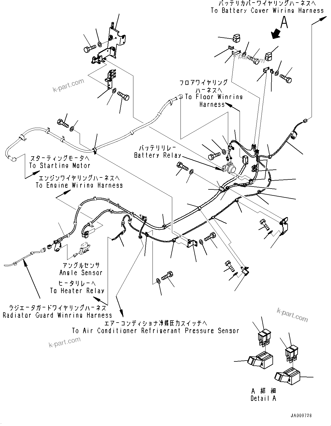 Komatsu parts book diagram for D65PX-16 S/N 80001-UP: ґЪёДШЇё ЬІФШЭёЮК ?ИЅ, ЬІФШЭёЮК ?ИЅҐМЮЧ№ЇД (ЋY”PЋD—L —P)(#81040-83587)