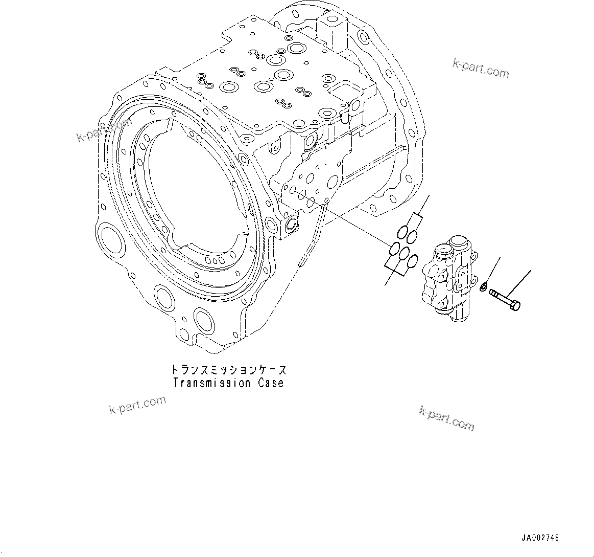 Komatsu parts book diagram for D65PX-16 S/N 80001-UP: КЯЬ ? ДЪІЭ, ШШ ?М КЮЩМЮ Ћж•T‚Ї(#80001-)