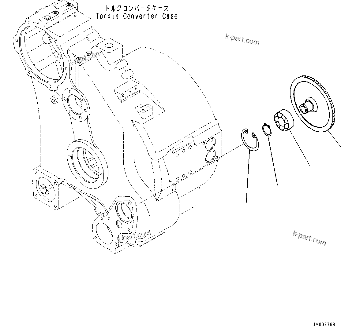 Komatsu parts book diagram for D65PX-16 S/N 80001-UP: КЯЬ ? ДЪІЭ, Ѕ ?НЮЭјЮЭёЮ ОЯЭМЯ Ћж•T‚Ї(#80001-)