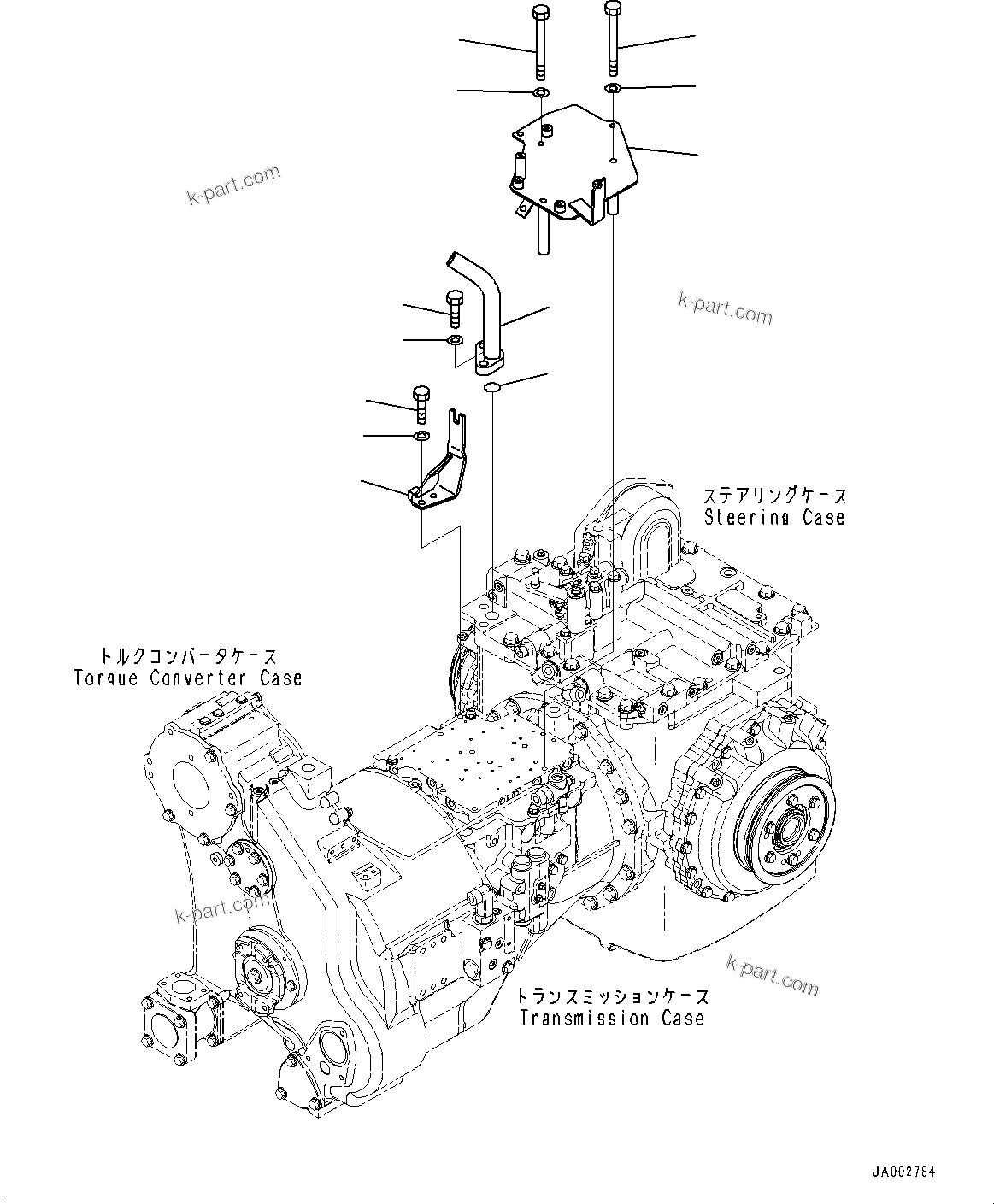 Komatsu parts book diagram for D65PX-16 S/N 80001-UP: КЯЬ ? ДЪІЭ,  ?ІЩ МЁЧ(#80001-)