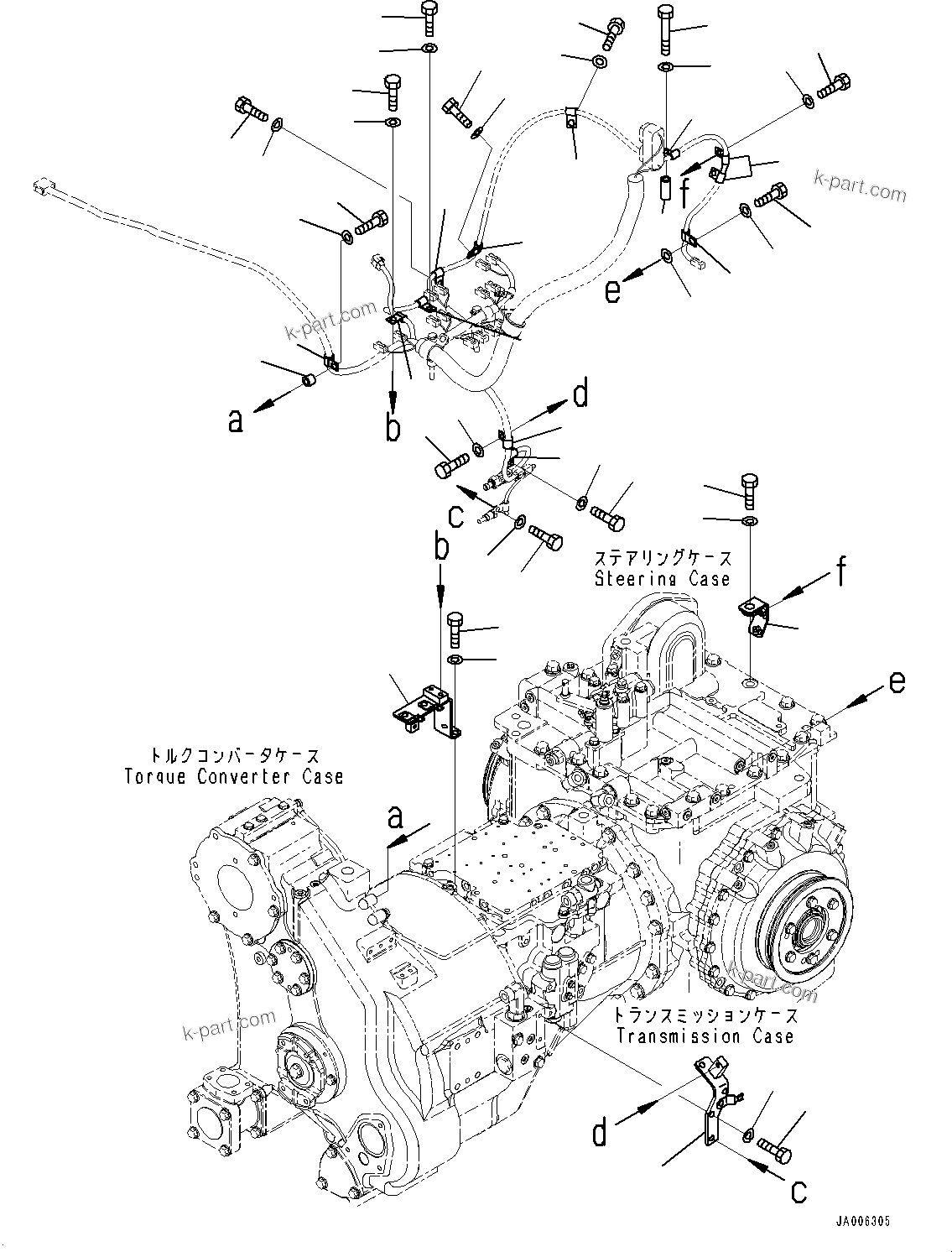 Komatsu parts book diagram for D65PX-16 S/N 80001-UP: КЯЬ ? ДЪІЭ, ЬІФШЭёЮК ?ИЅ ёЧЭМЯ(#82155-)