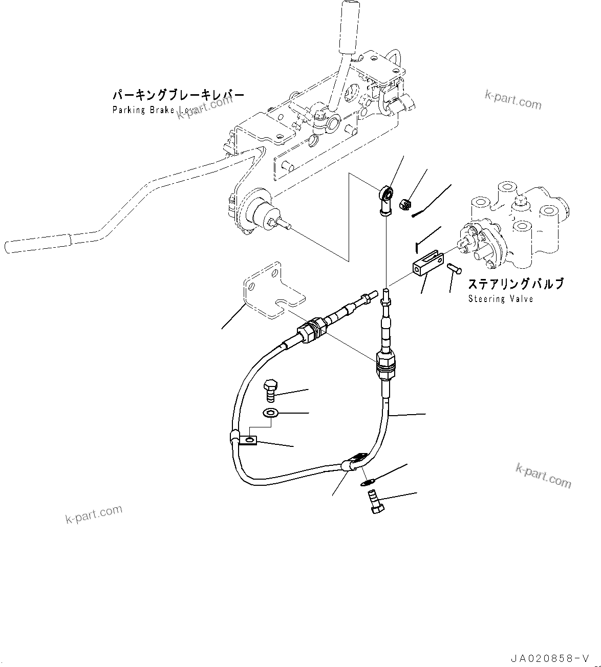Komatsu parts book diagram for D65PX-16 S/N 80001-UP: ЅГ ?ШЭёЮ єЭДЫ ?Щ ЉЦ?A•”•I, КЯ ? ?ЭёЮ МЮЪ ? ? ‘ЂЌм № ?МЮЩ(#80001-)