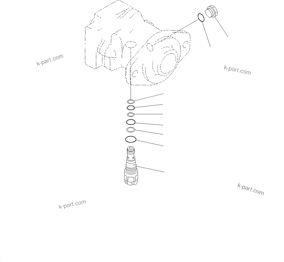 Komatsu parts book diagram for D65PX-16 S/N 80001-UP: –ы€іОЯЭМЯҐУ ?А, HSS У ?А (2/2)(#80001-)