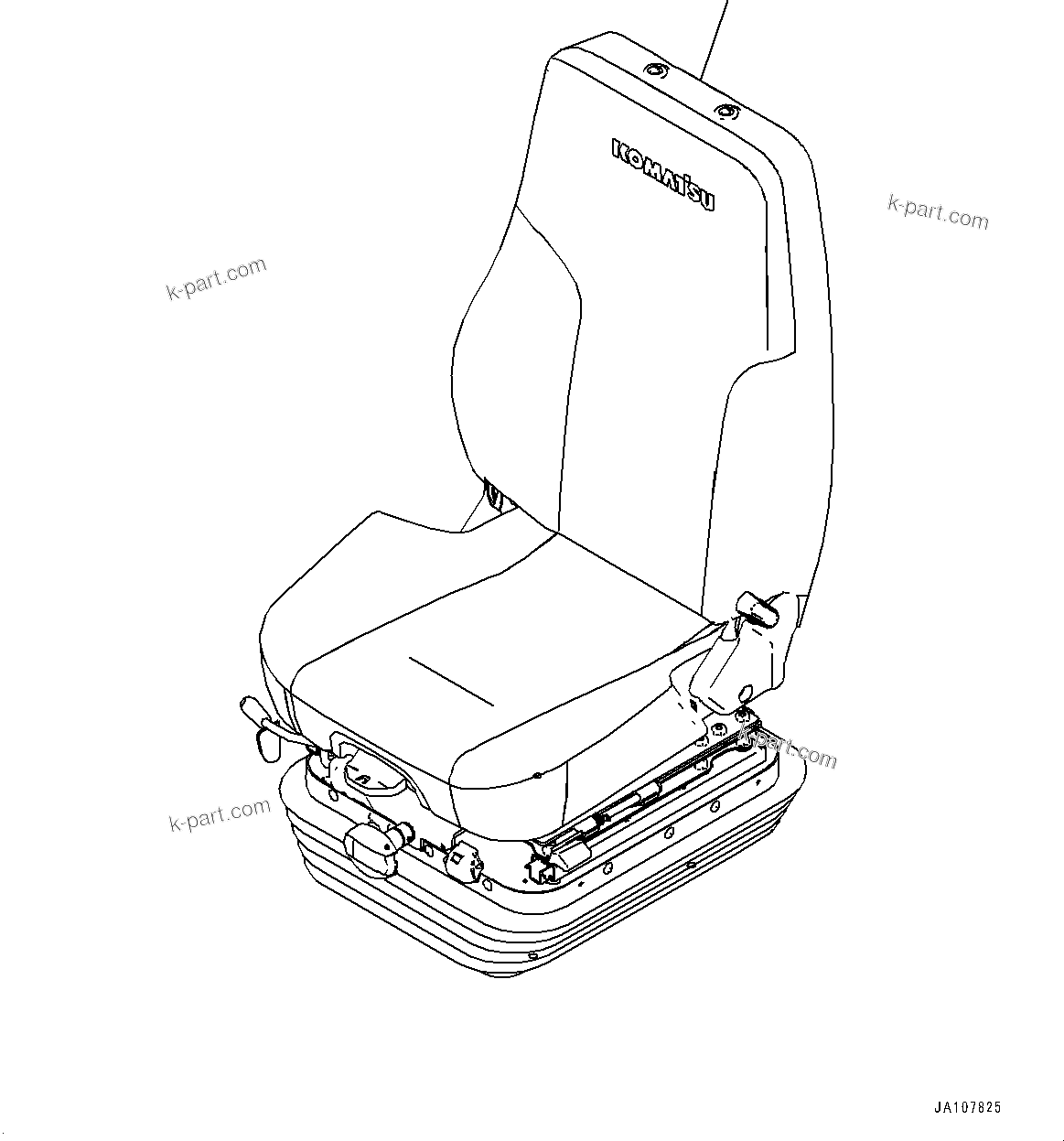 Komatsu parts book diagram for D65PX-16 S/N 80001-UP: ?НЯЪ ?А ј ?Д, ј ?Д (Т ?Ж ?Щ  ?ЅНЯЭј ?Э АІМЯ, •Zђ ?, А ?Э АІМЯ, БЩД, КІКЮЇё АІМЯ, CVGS)(#80001-)