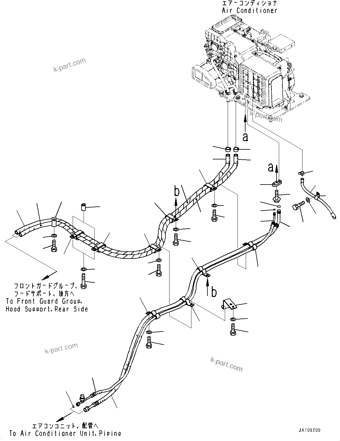 Komatsu parts book diagram for D65PX-16 S/N 80001-UP: ROPS  ? ?МЮ, ґ ?єЭ ”ZЉЗ(#83588-)