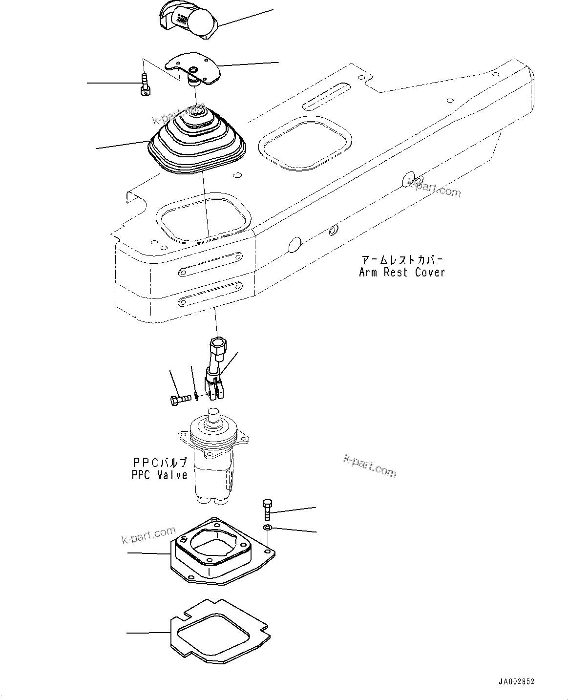 Komatsu parts book diagram for D65PX-16 S/N 80001-UP: ДЮ ? ?Ю єЭДЫ ?Щ, ЪКЮ ?(#80001-)