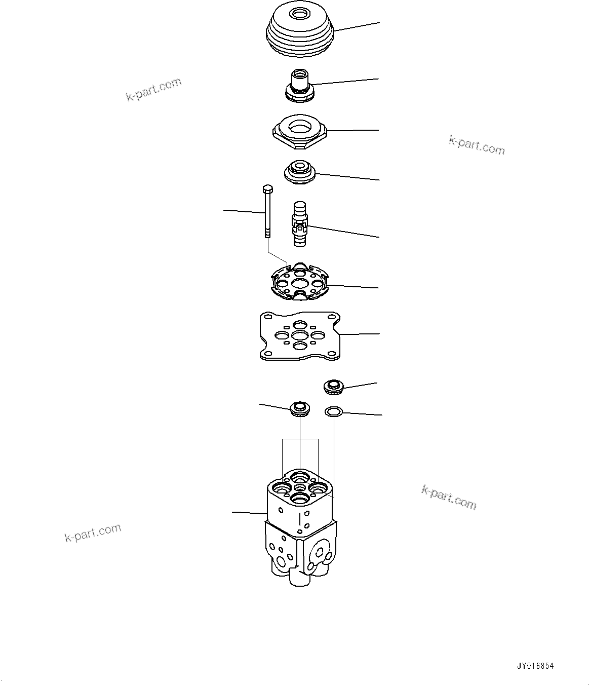 Komatsu parts book diagram for D65PX-16 S/N 80001-UP: ДЮ ? ?Ю єЭДЫ ?Щ, МЮЪ ?ДЮ—P PPC КЮЩМЮ(#80001-)