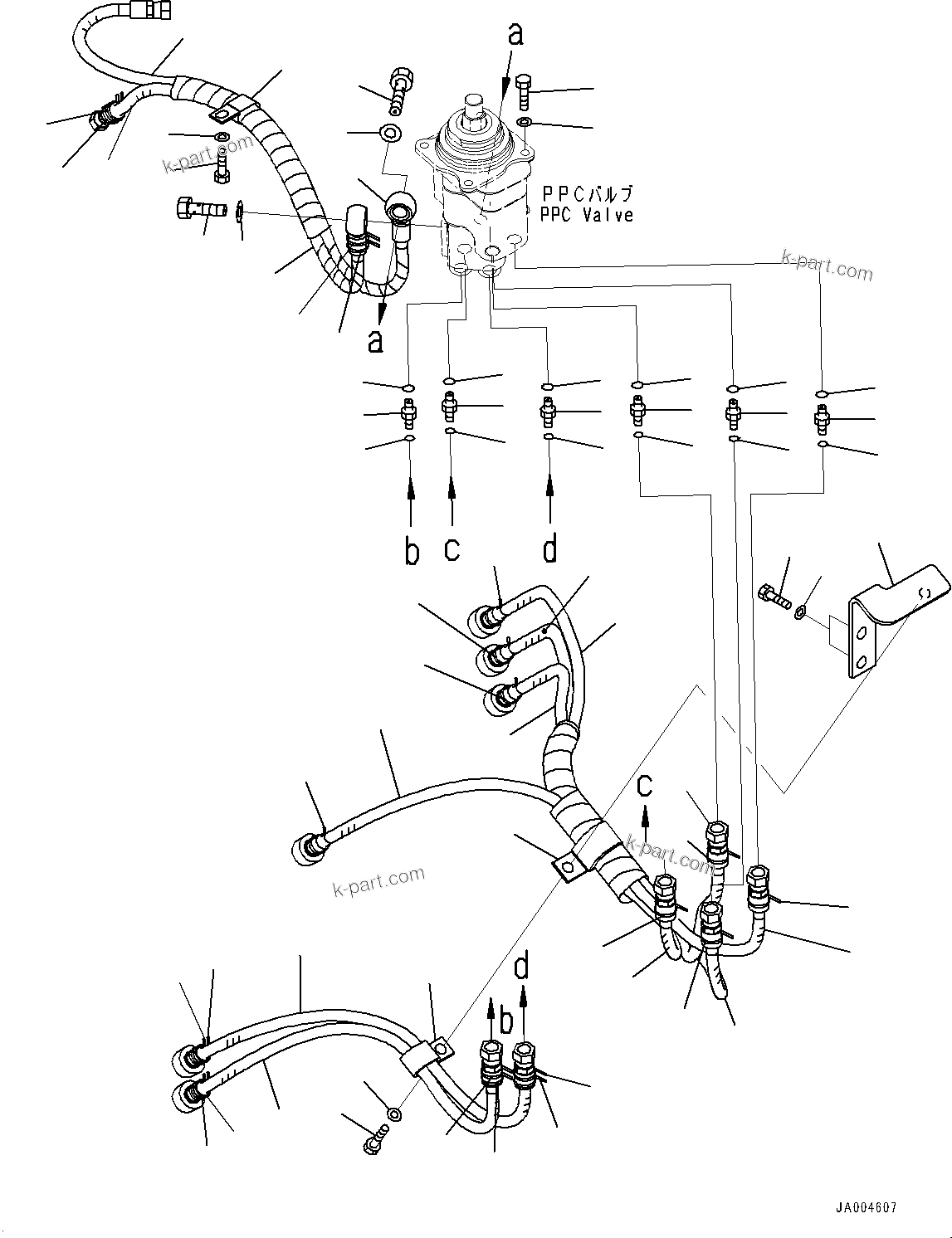Komatsu parts book diagram for D65PX-16 S/N 80001-UP: ДЮ ? ?Ю єЭДЫ ?Щ, ”ZЉЗ (КЯЬ ?  ?ЭёЮЩ КЯЬ ? БЩД ДЮ ? ?Ю, ІЭ ?ІДЮ МЪ ?С •T)(#80054-)