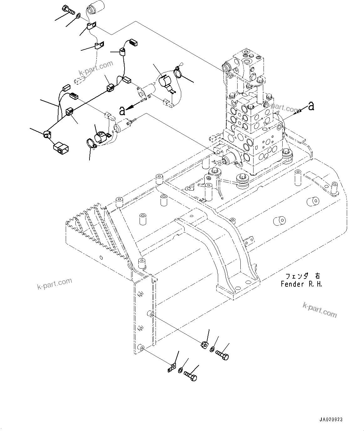 Komatsu parts book diagram for D65PX-16 S/N 80001-UP: МЄЭАЮ ёЮЩ ?МЯ, єЭДЫ ?Щ КЮЩМЮ ЬІФШЭёЮК ?ИЅ(#80001-)
