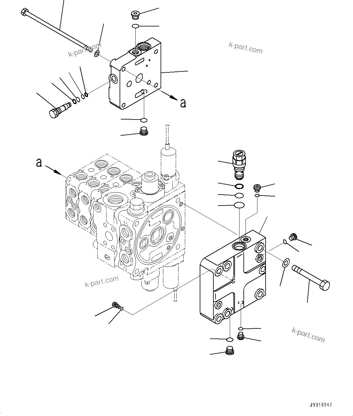 Komatsu parts book diagram for D65PX-16 S/N 80001-UP: МЄЭАЮ ёЮЩ ?МЯ, єЭДЫ ?Щ КЮЩМЮ, 4 КЮЩМЮ (4/11)(#80001-80931)