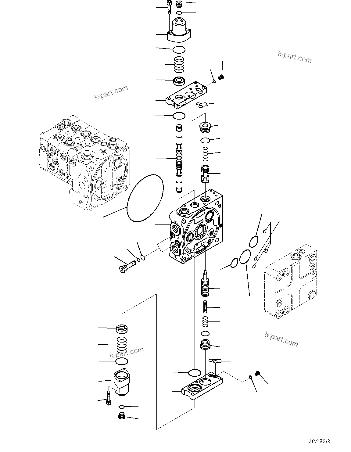 Komatsu parts book diagram for D65PX-16 S/N 80001-UP: МЄЭАЮ ёЮЩ ?МЯ, єЭДЫ ?Щ КЮЩМЮ, 4 КЮЩМЮ (9/11)(#80001-)