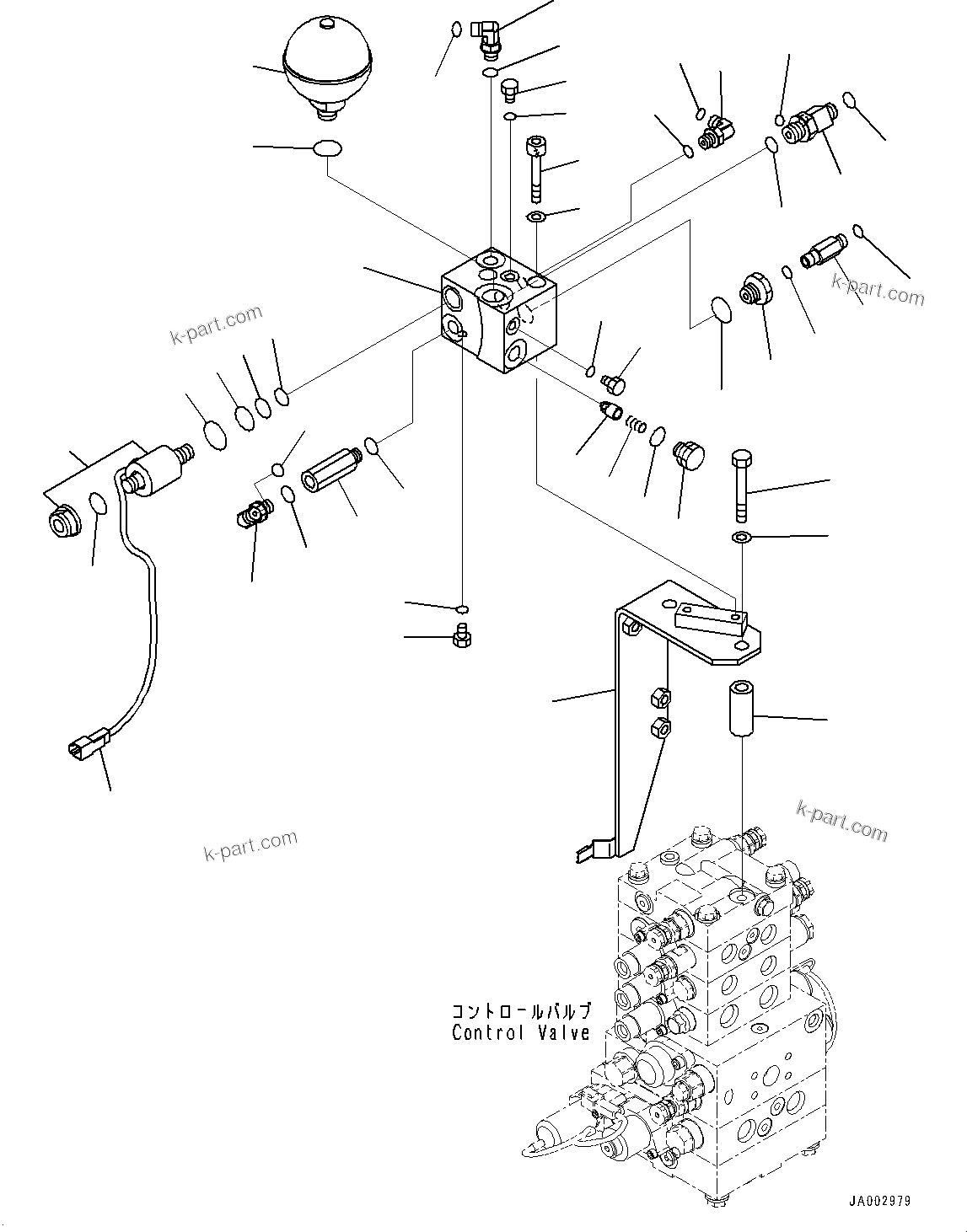 Komatsu parts book diagram for D65PX-16 S/N 80001-UP: МЄЭАЮ ёЮЩ ?МЯ,  ? ? ?СЪ ?А•T PPC ЫЇё їЪЙІДЮ КЮЩМЮ (Њг•ы 1  ?АЇБТЭД •T)(#80001-)