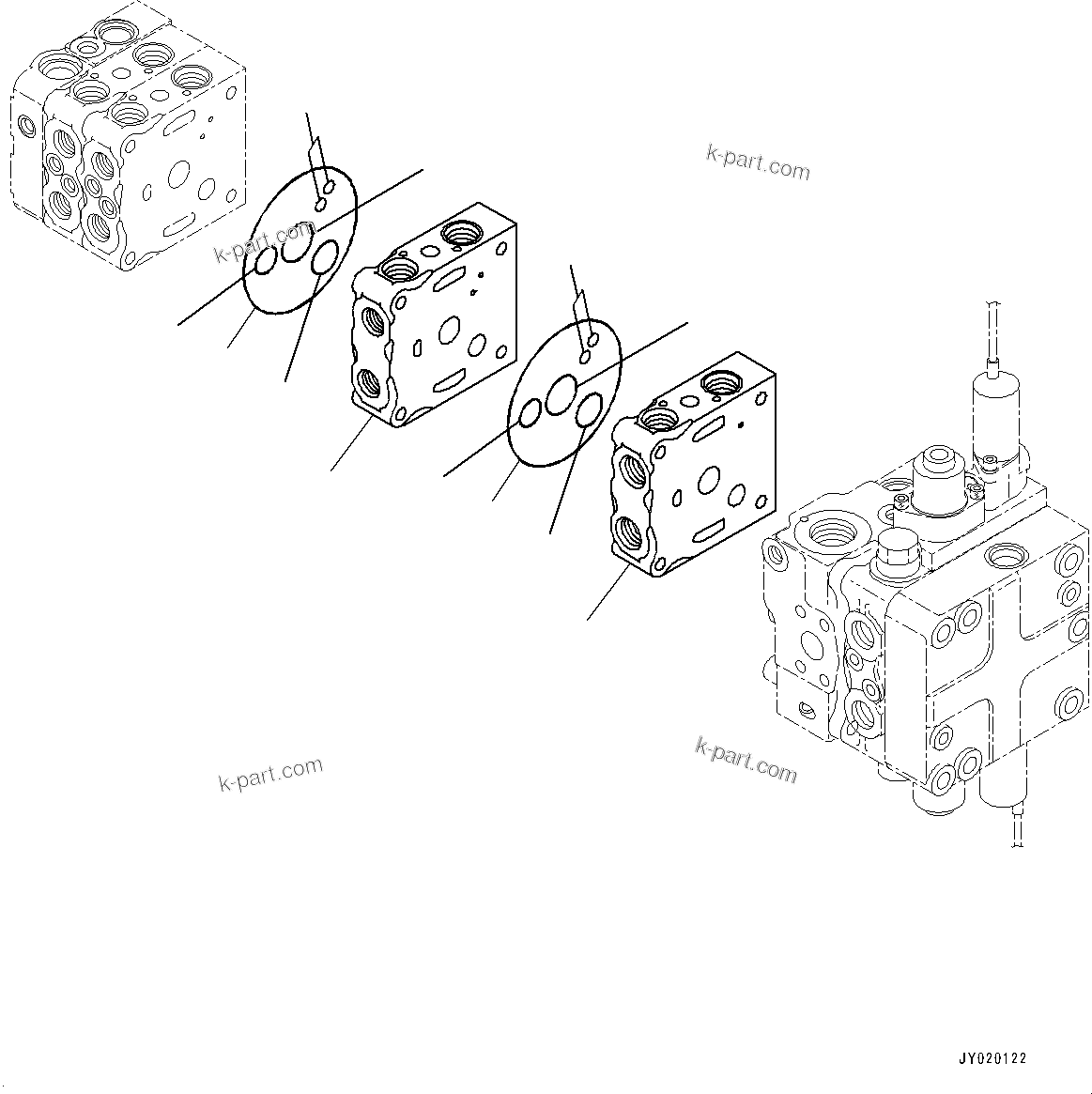 Komatsu parts book diagram for D65PX-16 S/N 80001-UP: МЄЭАЮ ёЮЩ ?МЯ, єЭДЫ ?Щ КЮЩМЮ, 5 КЮЩМЮ (1/12) (КЯЬ ?  ?ЭёЮЩ КЯЬ ? БЩД ДЮ ? ?Ю, ІЭ ?ІДЮ МЪ ?С •T)(#80001-)