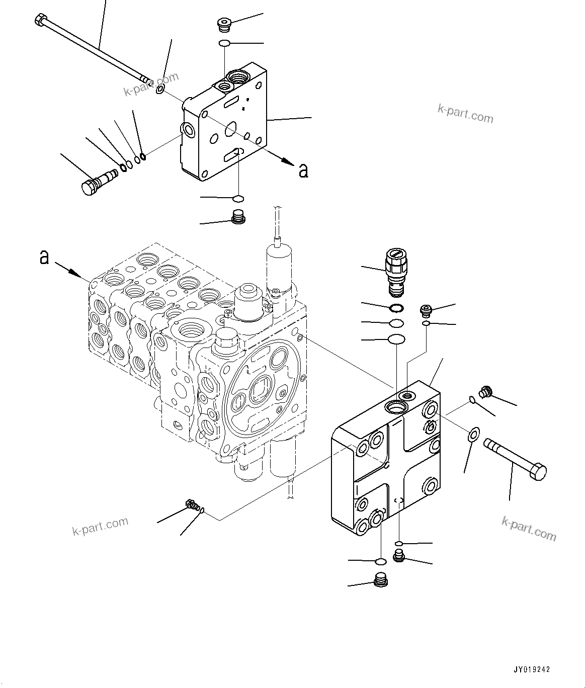 Komatsu parts book diagram for D65PX-16 S/N 80001-UP: МЄЭАЮ ёЮЩ ?МЯ, єЭДЫ ?Щ КЮЩМЮ, 5 КЮЩМЮ (4/12) (КЯЬ ? БЩД ЛЯЇБ ДЮ ? ?Ю •T)(#80001-80931)