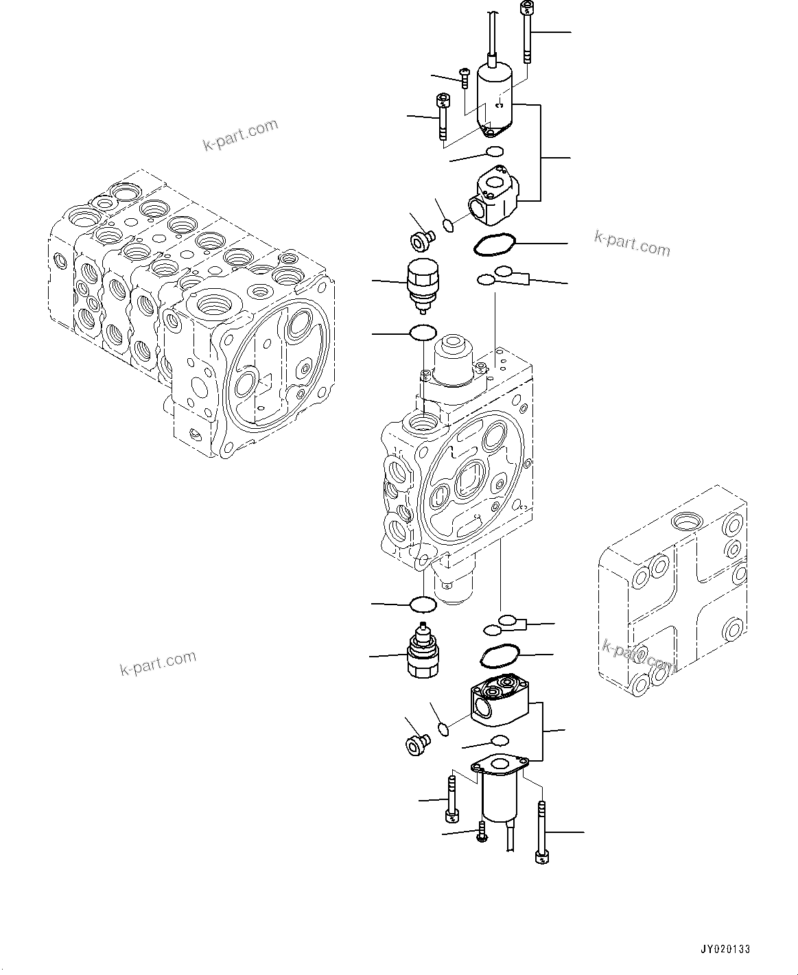 Komatsu parts book diagram for D65PX-16 S/N 80001-UP: МЄЭАЮ ёЮЩ ?МЯ, єЭДЫ ?Щ КЮЩМЮ, 5 КЮЩМЮ (11/12) (КЯЬ ? БЩД ЛЯЇБ ДЮ ? ?Ю •T)(#80001-)