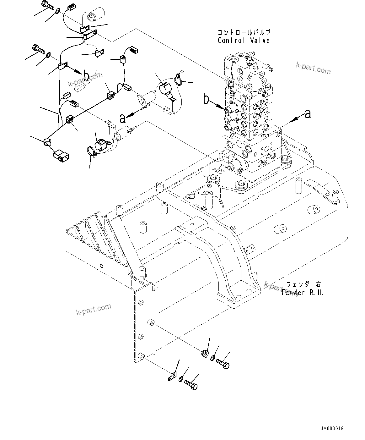 Komatsu parts book diagram for D65PX-16 S/N 80001-UP: МЄЭАЮ ёЮЩ ?МЯ, єЭДЫ ?Щ КЮЩМЮ ЬІФШЭёЮК ?ИЅ (КЯЬ ? БЩД ЛЯЇБ ДЮ ? ?Ю •T)(#80001-)