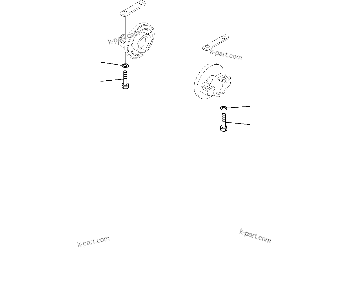 Komatsu parts book diagram for D65PX-16 S/N 80001-UP: ДЧЇёЫ ?Ч, Ћж•T‚Ї•”•I(#80012-)