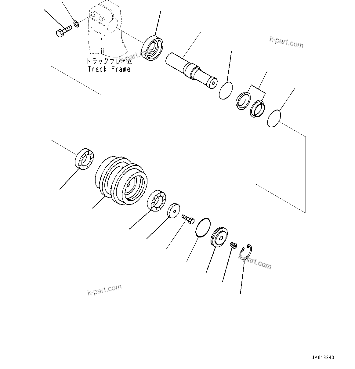 Komatsu parts book diagram for D65PX-16 S/N 80001-UP: ? ?Ш ?Ы ?Ч, (PLUS АІМЯ ДЧЇё ј ? ?)(#80001-)